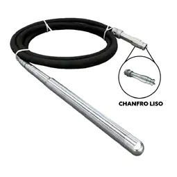 Transmissão + Agulha 28X4M Encaixe Tipo C PowerED, P009753, agulhas para vibrador de betão, vibrador de betão, betão, powered